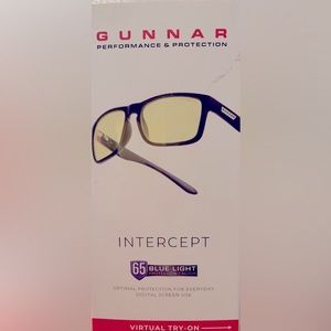 GUNNAR**Intercept Gaming Eyewear**BRAND NEW IN BOX!!  UNUSED ***